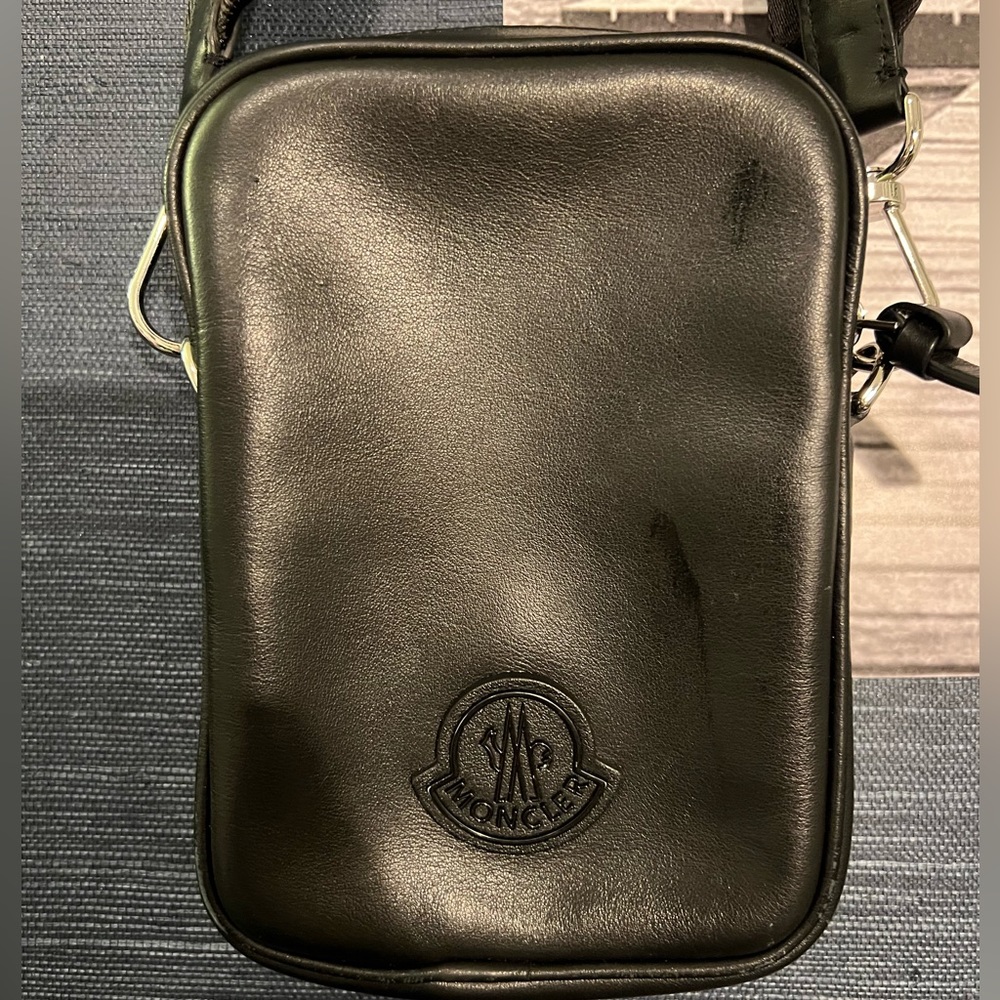 Moncler genuine calfskin cross body